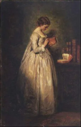Jeune fille lisant (1857)