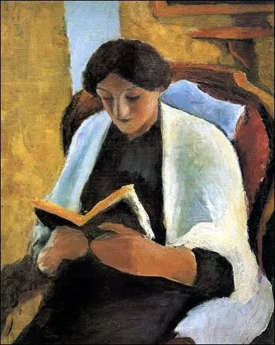 Femme lisant, 1910