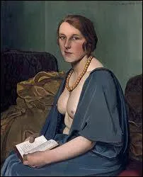 Femme lisant - La femme aux seins nus