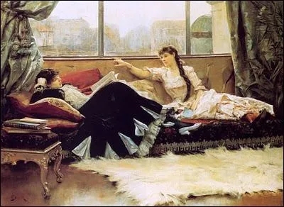 Sarah Bernhart et Christine Nilsson 1883
