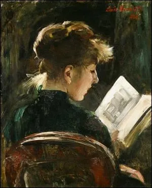 Jeune fille lisant, 1888