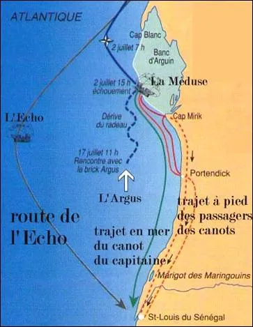 Qu'est-ce qui causa le naufrage de la Mduse le 2 juillet 1816 ?