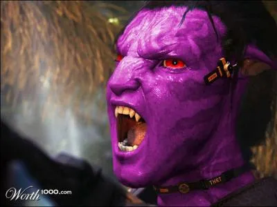 Peu d'animaux peuvent arborer cette couleur, celui-ci en est un ...