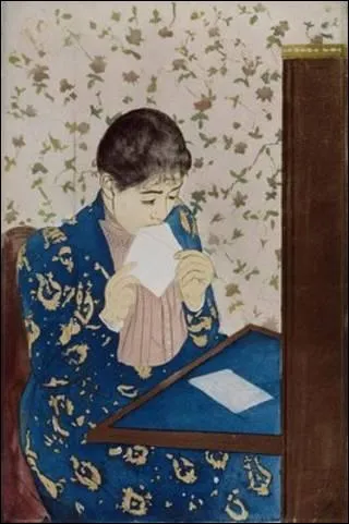 Qui a peint La lettre ?