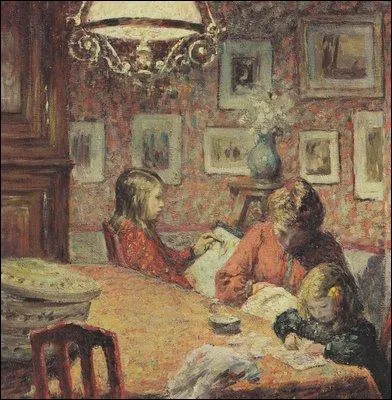 Qui a peint La famille sous la lumire ?