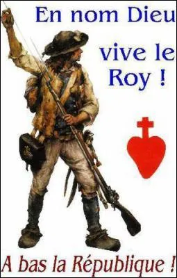 Les Chouans se sont révoltés en Vendée.