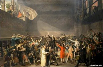 Qui a prononcé ''le serment du Jeu de paume'' juché sur une table ?