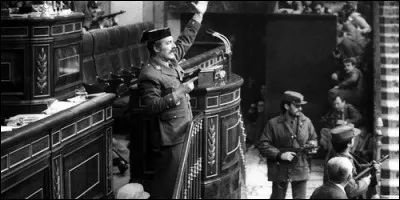 De quand date la dernière tentative du coup d'Etat militaire en Espagne ?