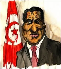 Aprs la rvolution, le 26 janvier 2011, la justice tunisienne met un mandat d'arrt international contre lui et son pouse...