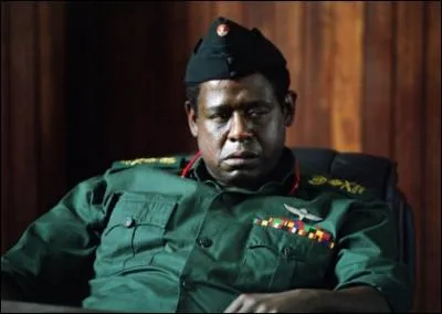 Ici, jou par Forest Whitaker dans 'Le Dernier roi d'Ecosse', il a laiss l'image d'un dictateur fou, violent, sanguinaire et cannibale prsum...