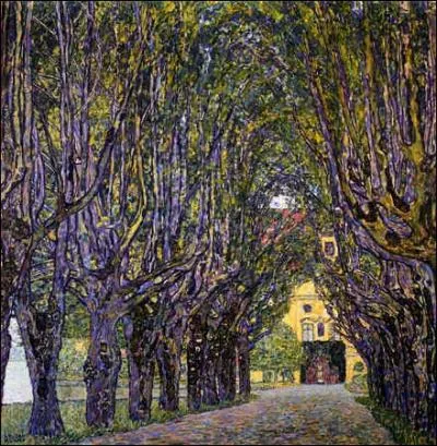 Alle du parc au chateau de Kammer, 1912