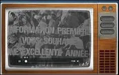 Le premier prsentateur du journal tlvis fut