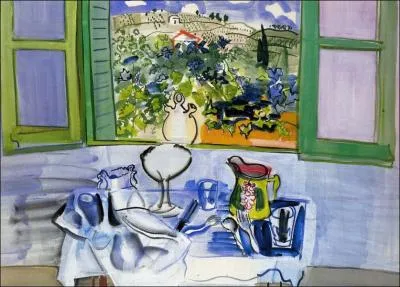 Qui a peint 'La table devant la fentre' ?