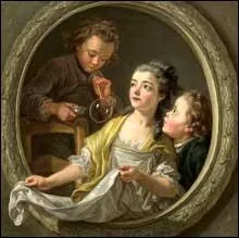 Les bulles de savon, 1764