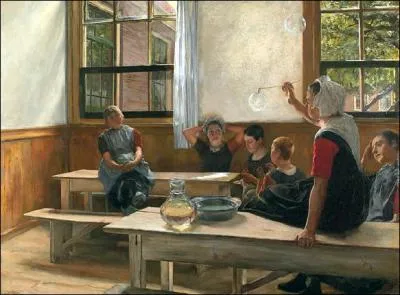 Dans la salle de classe c. 1884 (on peut aussi s'amuser ! )