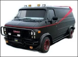 Quelle est la marque du van de 'L'agence tous risques' ?