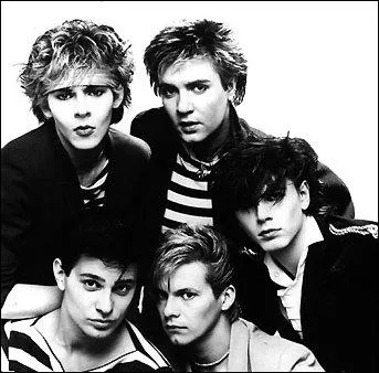 Les nouveaux romantiques emmens par Simon Le Bon...