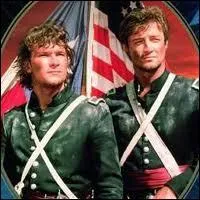 Dans quelle srie sur l'histoire des Etats-Unis d'Amrique Patrick Schwayze a-t-il jou ? (1985)