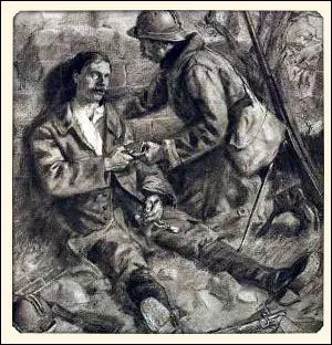 Et enfin, dernier sketche. Ce soldat en crivant ses dernires volonts, vous permettra de trouver le titre du sketche.