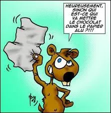 La vache ! Mais c'est la marmotte ! 'et la marmotte, elle met le chocolat dans le papier d'alu ? ' :