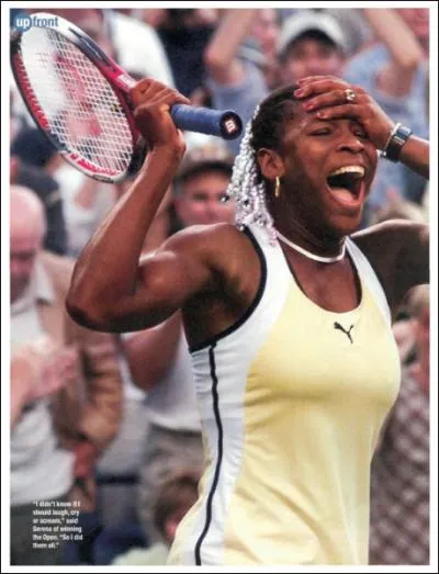 En quelle anne Serena remporte-t-elle son premier titre WTA ?
