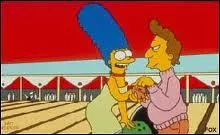 Comment s'appelle le moniteur de bowling franais dont Marge est tombe amoureuse ?