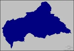 Indice : au centre de l'Afrique