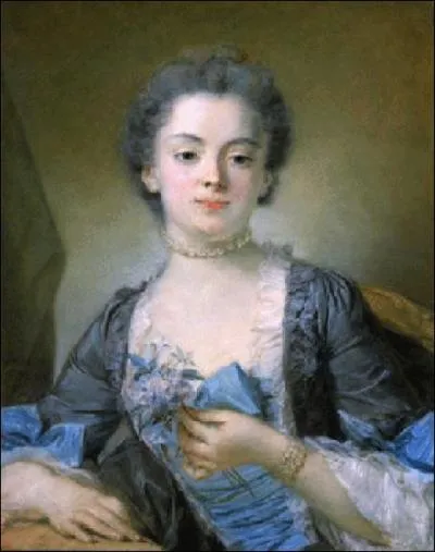 Portrait de jeune femme tenant un bouquet