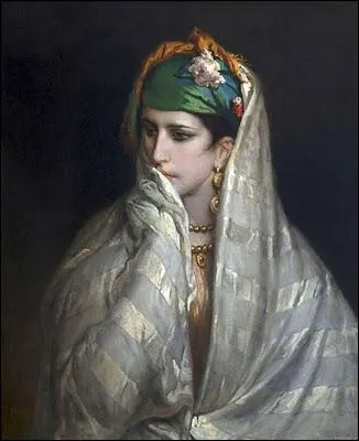 Portrait de jeune Nord-Africaine, 1874
