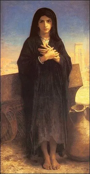 Une jeune paysanne de Palestine