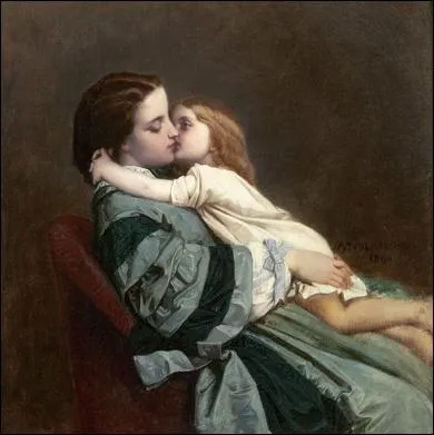 Le baiser, 1864