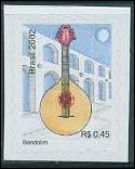 Quel est cet instrument de musique arabe (visible sur ce timbre du Brsil) ?