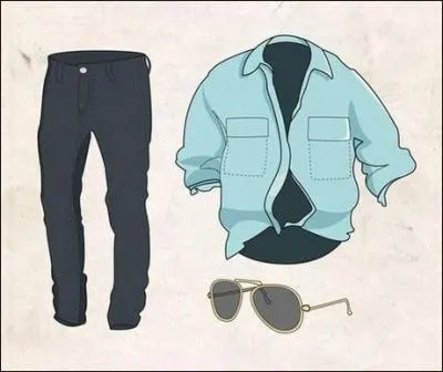 Cette tenue irait bien  ...