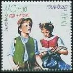 Quel est ce personnage suisse trs jeune vivant visible sur ce timbre de Suisse ?