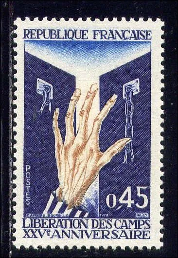 Quelle guerre vit natre les camps de concentration utiliss par la suite par l'Allemagne pendant la Seconde Guerre mondiale (comme ce timbre de France qui fte le 25 ans de la libration) ?