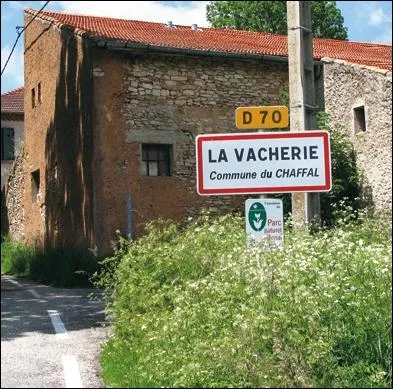 Une vacherie, c'est ...