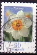 Quelle est cette fleur dont le nom est li  un personnage de la mythologie grecque et reprsente entres autres par Dali, visible sur ce timbre d'Allemagne ?