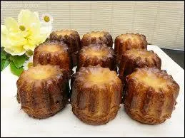 Comment s'appelle cette ptisserie bordelaise  l'aspect dor ?