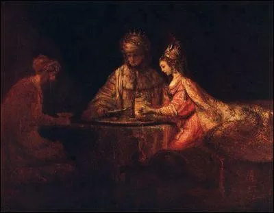 Le festin d'Esther, 1660