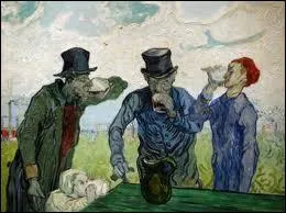 Les buveurs, 1890.
