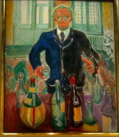 Autoportrait aux bouteilles, 1938