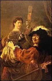 Autoportrait avec Saskia c. 1635