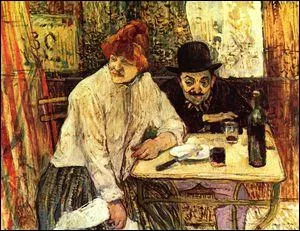 A la Mie, un restaurant, 1891