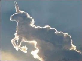 Ce nuage reprsente un animal lgendaire et ... inexistant !
