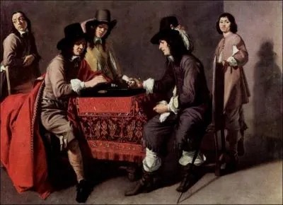 Les joueurs de trictrac c. 1680