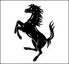Quelle marque est reprsente par ce cheval ?