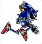 Lui, c'est le double en mtal de Sonic :