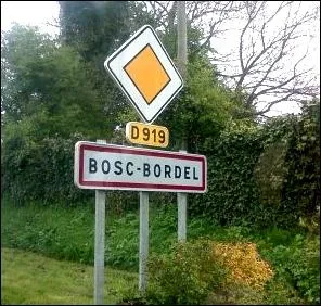 Bosc-Bordel est une commune situe dans le dpartement de la Seine-Maritime.