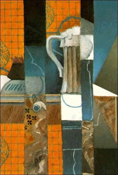 Cartes et verre de bire, 1913