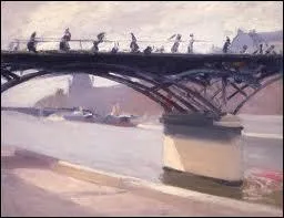 Le pont des Arts, 1907